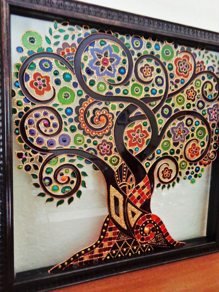 Tree Of Life Wall Painting At Paintingvalley Com Explore