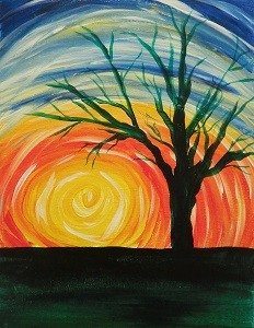 232x300 Kids Paint Class - Tree Painting For Kids