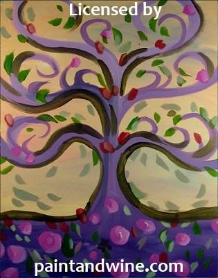 315x401 Sat, May 12, 10 12pm Kids Paint Of Houston Public - Tree Painting For Kids