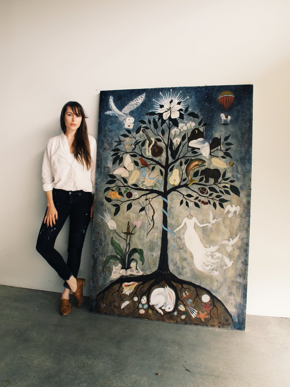 1000x1333 Commissions Rebecca - Tree Painting Images