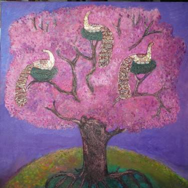 375x376 Tree With Roots Paintings For Sale Saatchi Art - Tree Painting With Roots