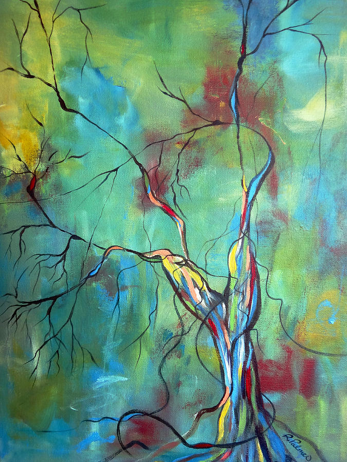 675x900 Tree Roots Paintings Fine Art America - Tree Roots Painting