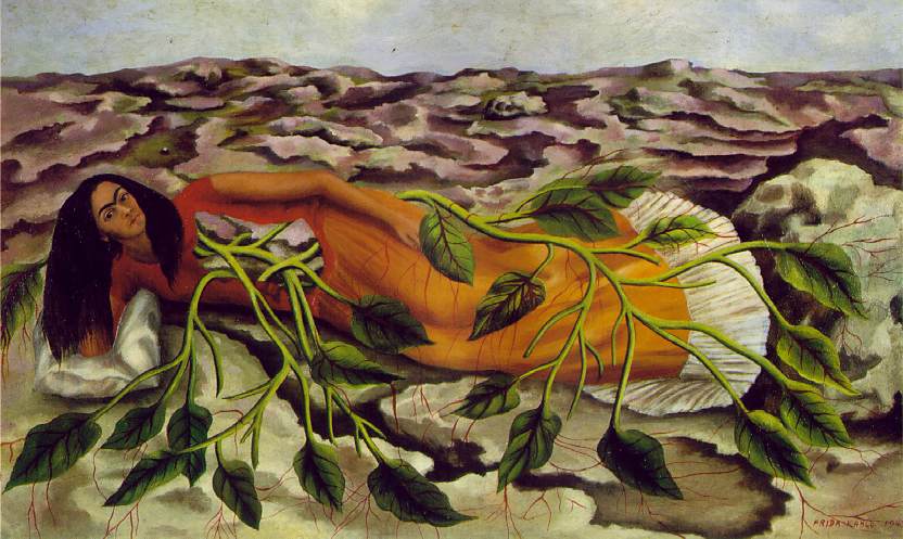832x497 Frida Kahlo An Amazing Woman - Tree With Roots Painting