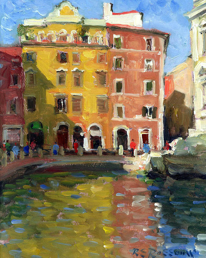 720x900 Trevi Fountains Rome Painting By Roelof Rossouw - Trevi Fountain Painting