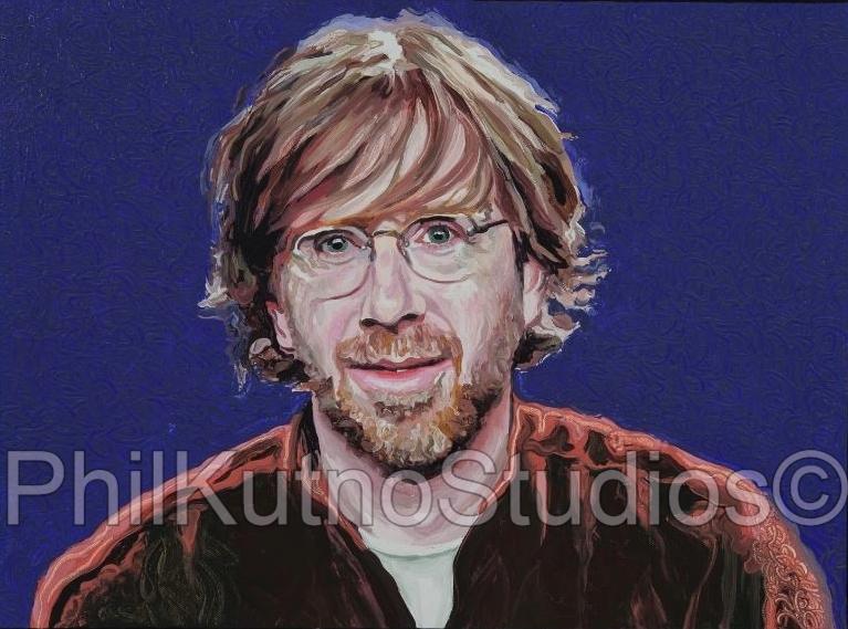 767x569 Trey Anastasio Painting - Trey Anastasio Painting