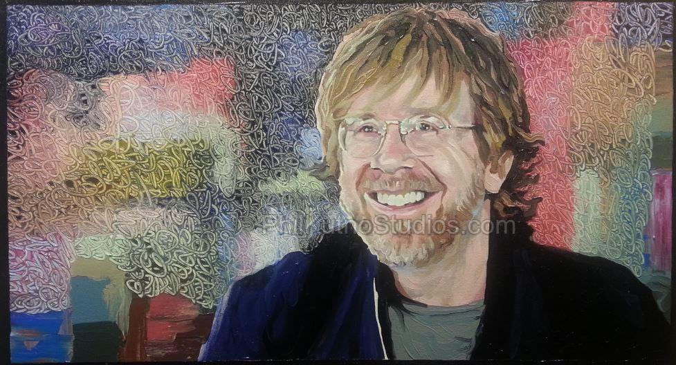 977x528 Trey Anastasio Painting - Trey Anastasio Painting