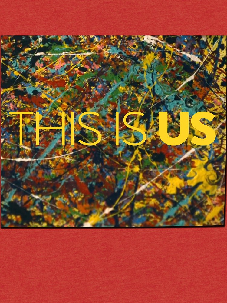 750x1000 This Is Us Painting Tri Blend T Shirt By Dcjeff Redbubble - Tri Painting