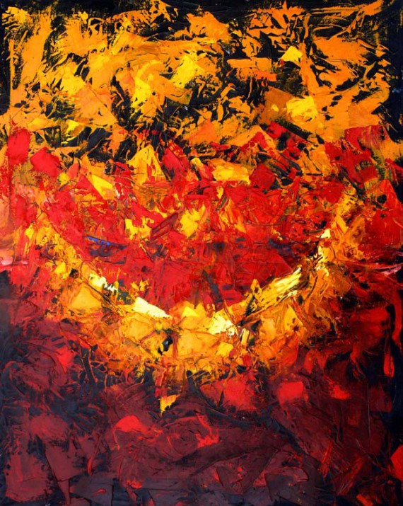 570x715 Buy Moon Is Smiling For You - Tri Painting