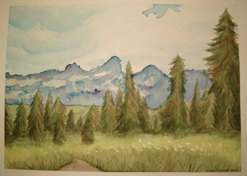 800x569 Triadic Painting By Evajanus - Triadic Painting