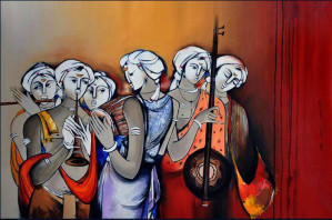 299x198 Tribal Art Paintings Online - Tribal Art Painting