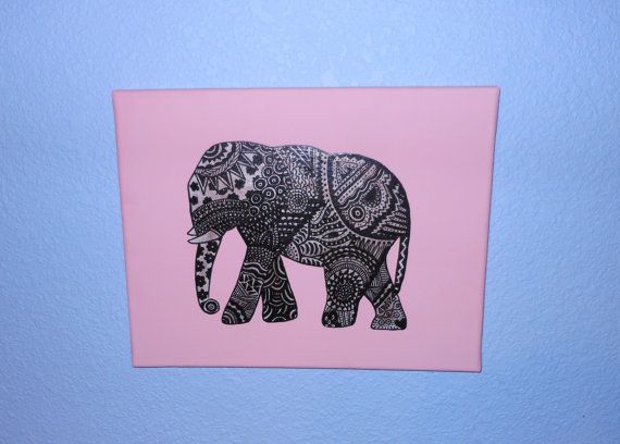 Tribal Elephant Painting