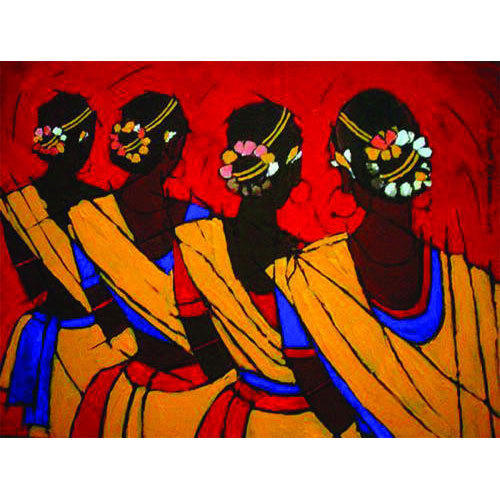 500x500 Indian Tribal Painting - Tribal Painting