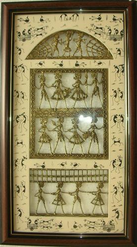 277x500 Dhokra Painting - Tribal Painting Designs