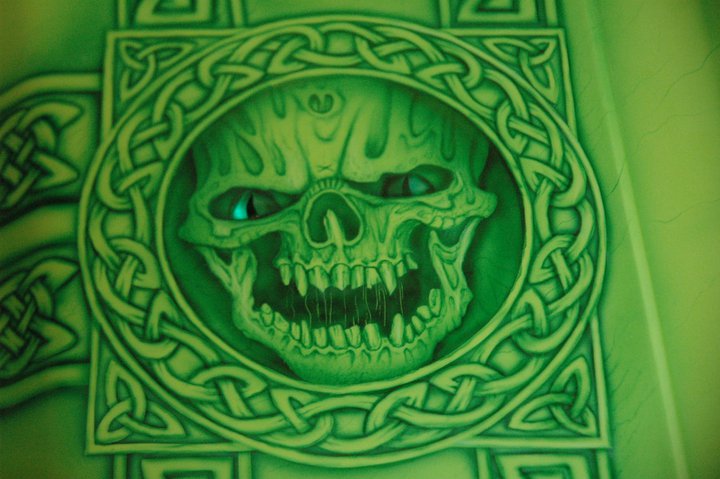 720x479 Tribal And Celtic Custom Airbrush Paint Jobs - Tribal Painting Designs