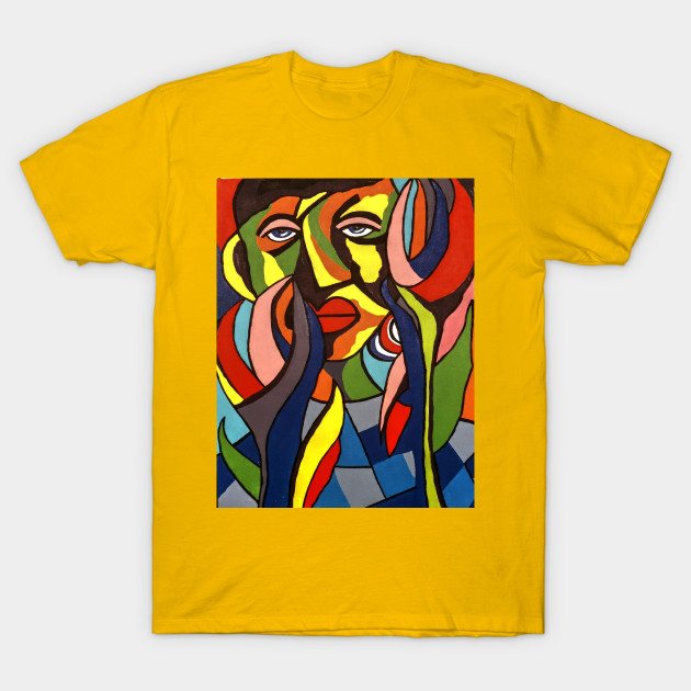 630x630 African Traditional Tribal Women Abstract Art Canvas Painting 3 - Tribal Painting Designs