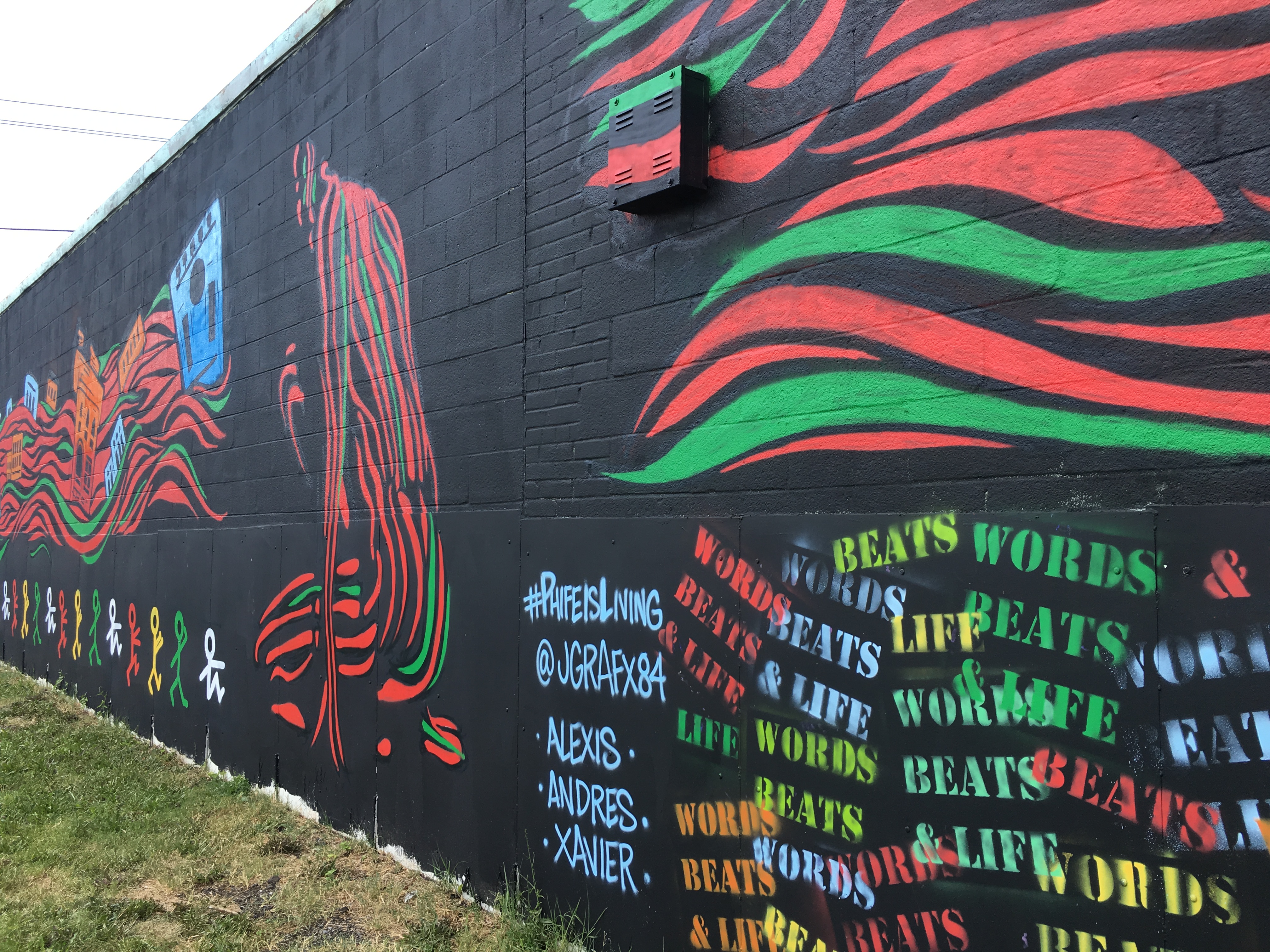 4032x3024 A Tribe Called Quest Tribute Mural - Tribe Called Quest Painting