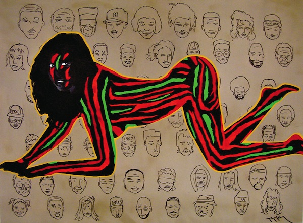 600x443 Ttk Hip Hop Paintings, Surreal Art Gallery - Tribe Called Quest Painting
