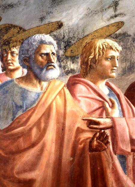 450x624 Tribute Money (St Peter Commanded By Chr - Tribute Money Painting