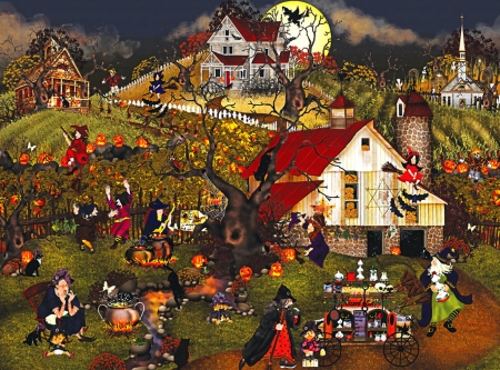 450x333 Hauntsville Trick Or Treat F2 - Trick Or Treat Painting