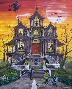 Trick Or Treat Painting at PaintingValley.com | Explore collection of ...