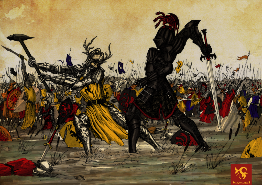 1024x724 The Battle Of The Trident By Reaprycon - Trident Painting