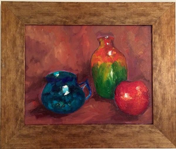 600x508 Trio Is A Still Life Painting By Artist Ramya Sarveshwar - Trio Painting