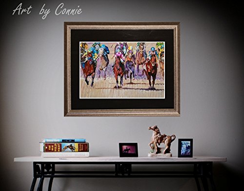 500x393 Posters Amp Prints 2015 Kentucky Derby Fine Art Giclee Print 12 - Triple Crown Painting