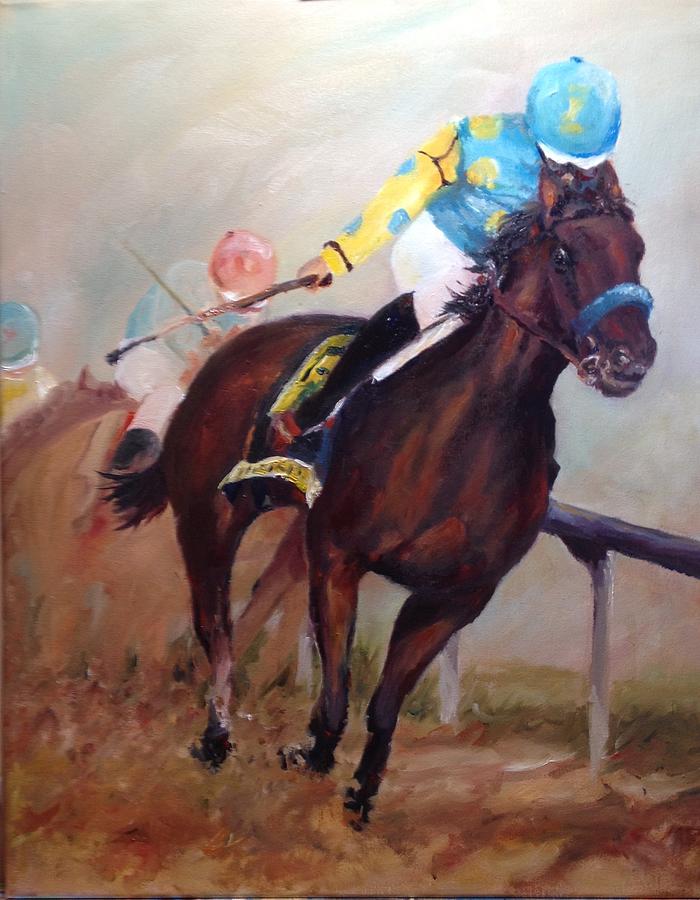 700x900 Triple Crown Painting By Linda Mccrary - Triple Crown Painting