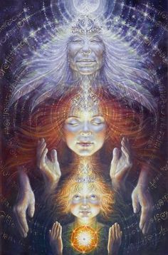 236x358 76 Best Triple Goddess Images On Goddesses, Sacred - Triple Goddess Painting