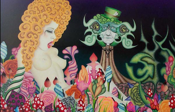 600x385 42 Modern Psychedelic Visionary Artists You Need To Know - Trippy Oil Painting