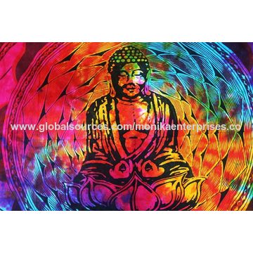 360x360 India Hippie Mandala Bohemian Trippy Bedspread Celestial Tapestry - Trippy Wall Painting