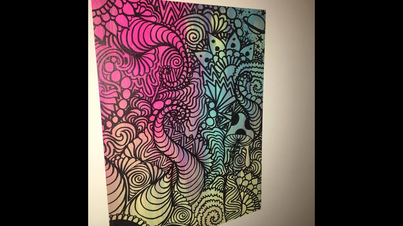 1280x720 Watch Trippy Wall Painting 2018 - Trippy Wall Painting