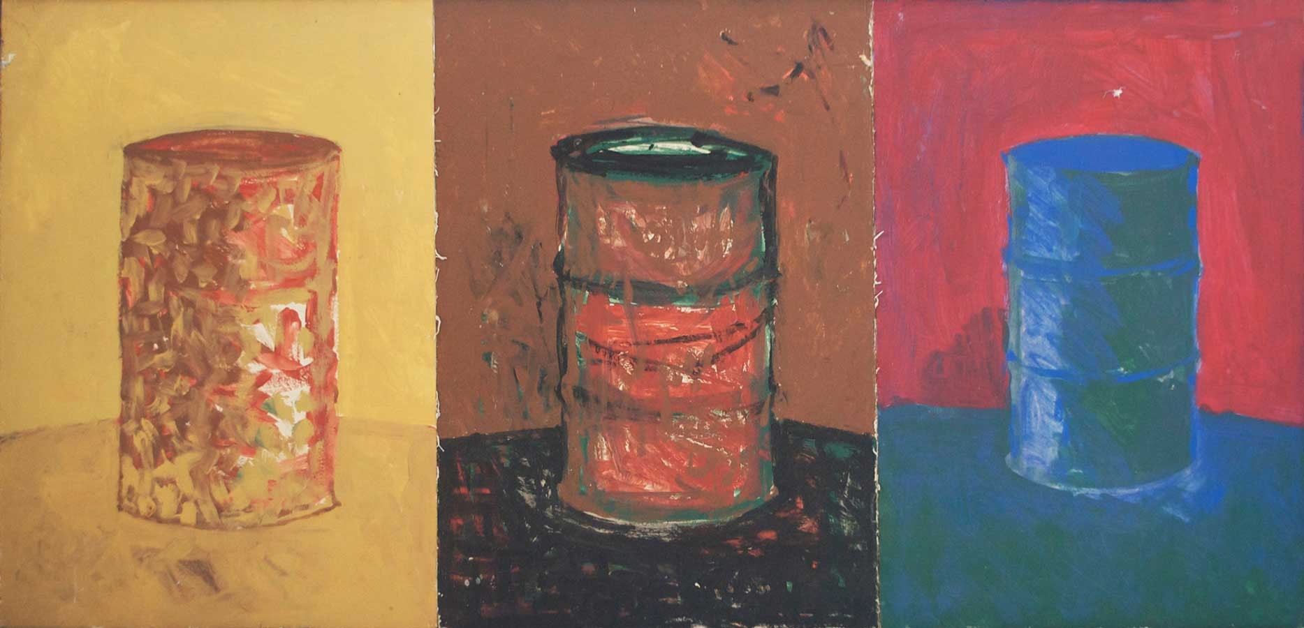 1867x900 Barrelism Triptych - Triptych Painting