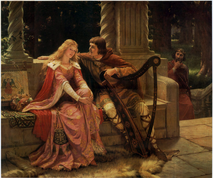 700x586 Tristan And Isolde, 1902 - Tristan And Isolde Painting
