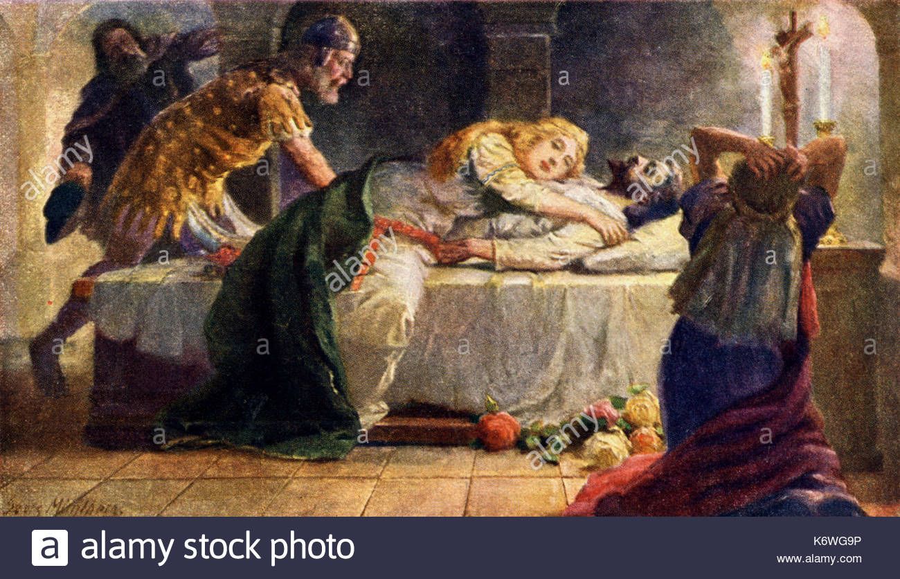 1300x836 Wagner - Tristan And Isolde Painting