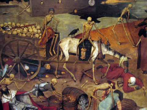 480x360 Pieter Bruegel The Elder - Triumph Of Death Painting