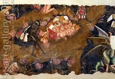 400x275 The Triumph Of Death Detail Of The Damned In The Pit Of Hell 1348 - Triumph Of Death Painting