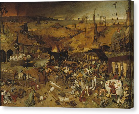 546x447 Triumph Of Death Painting By Pieter Bruegel The Elder - Triumph Of Death Painting