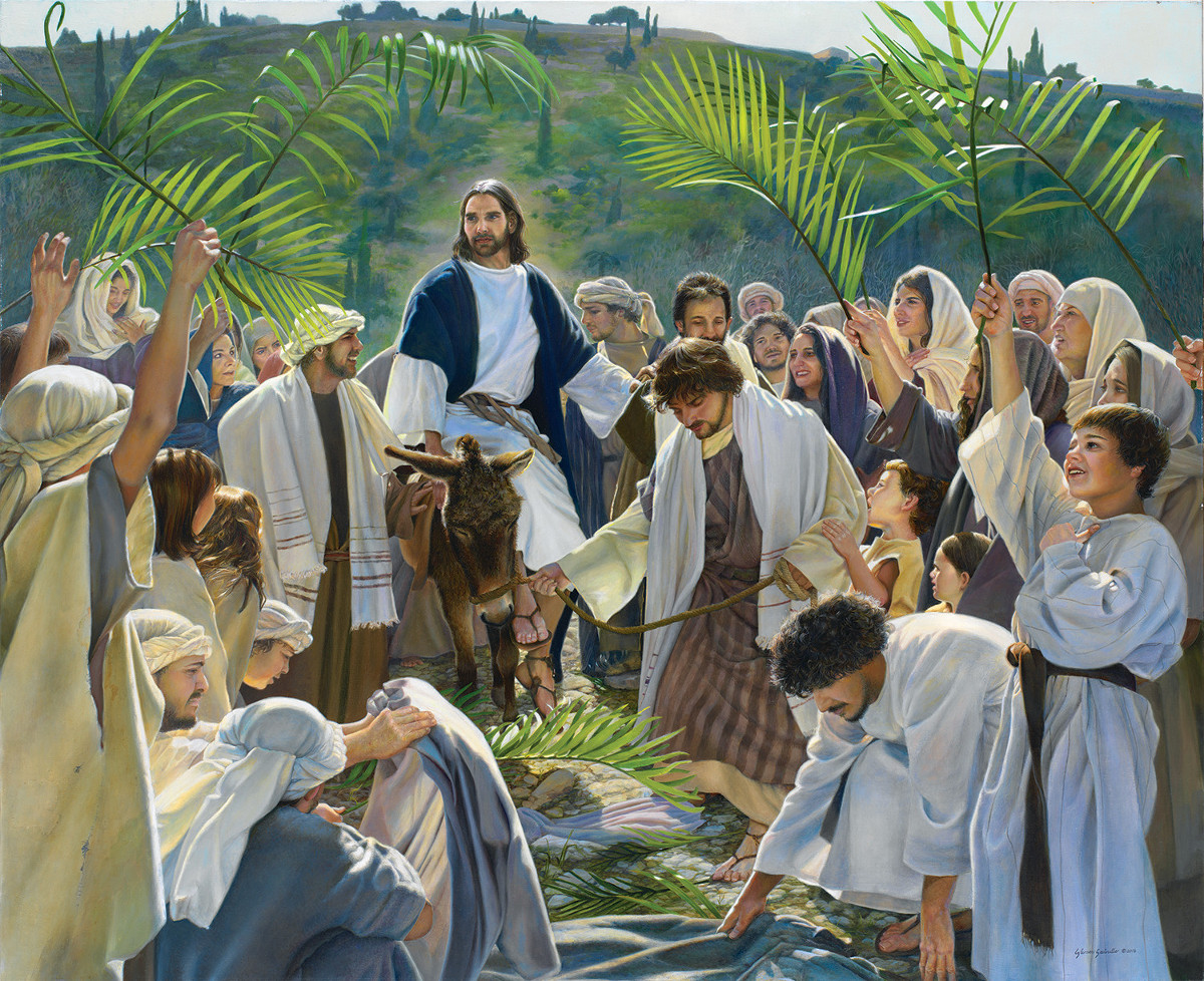 1200x978 Triumphal Entry Jigsaw Puzzle - Triumphal Entry Painting