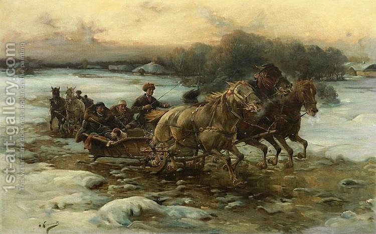 750x467 Troika J. Konarski Reproduction 1st Art Gallery - Troika Painting