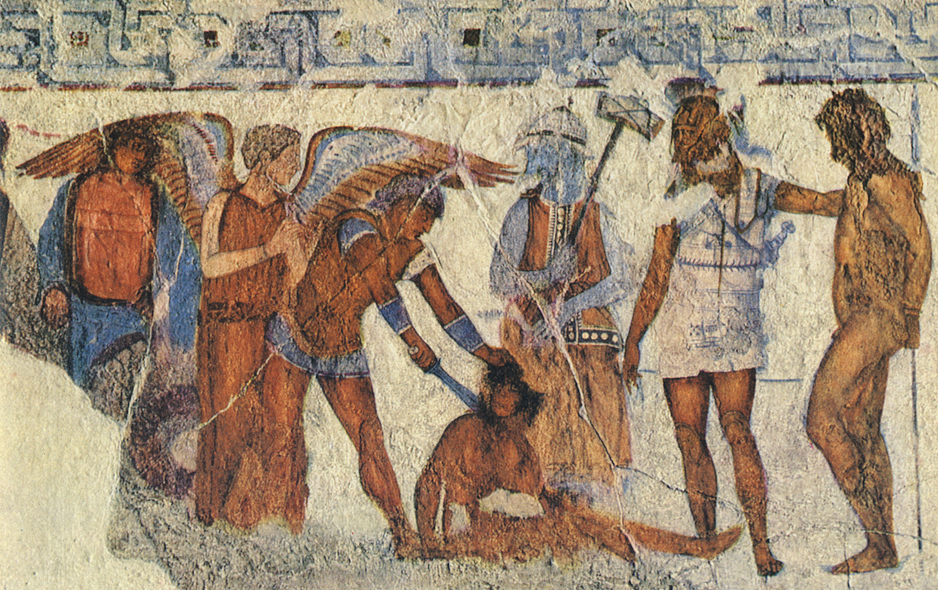 1908x1200 Sacrifice Of The Trojan Captives. Rome, Torlonia Museum (Museo - Trojan Painting