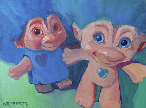 300x222 Troll Doll Art Fine Art America - Troll Doll Painting