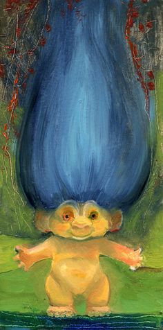 236x476 39 Best Trolls Images On Troll Dolls, Childhood - Troll Doll Painting
