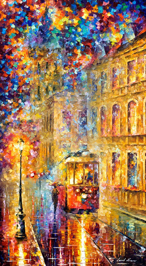 495x900 Last Trolley - Trolley Painting