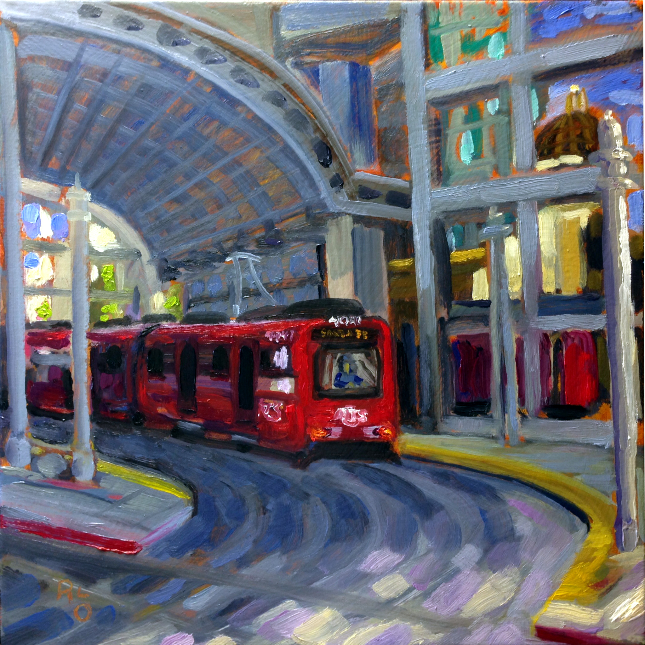 2048x2048 Santafedepot - Trolley Painting