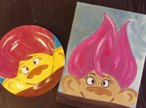 300x223 Trolls! Poppy Is Coming To Clayz! - Trolls Painting