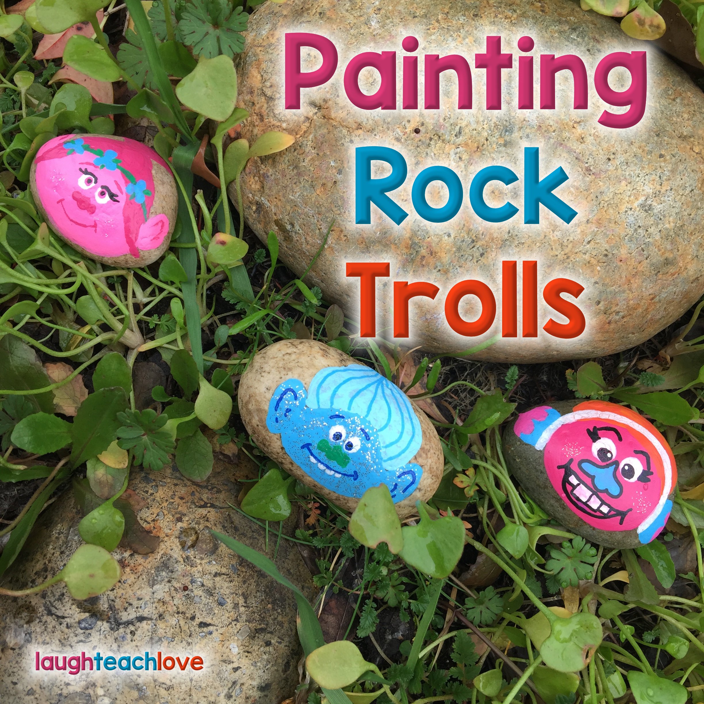 2448x2448 Dreamworks Trolls Rock Troll Craft Amp Giveaway - Trolls Painting