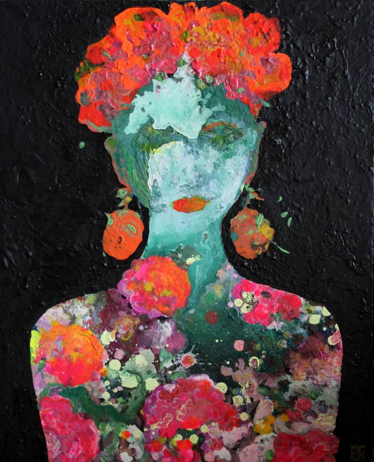 770x952 Saatchi Art Tropical Bird Painting By Marina Nelson - Tropical Bird Painting