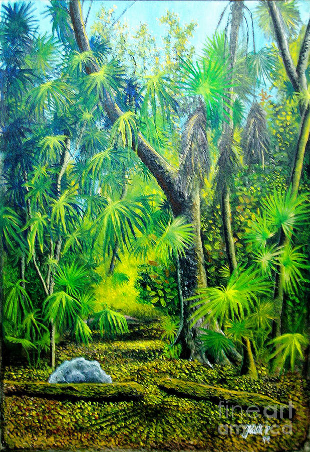 Tropical Forest Painting At Paintingvalley Com Explore Collection Of Tropical Forest Painting