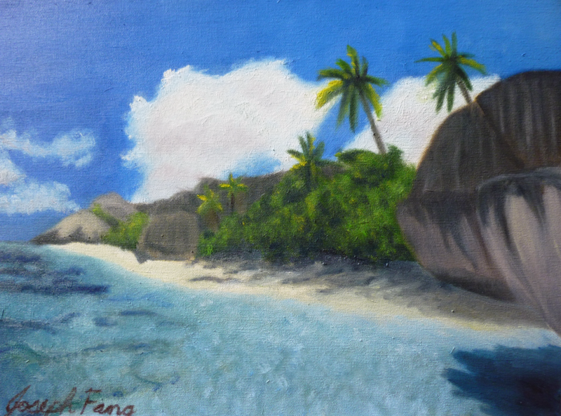 800x593 Tropical Island Painting By Metaknightmare1234 - Tropical Island Painting